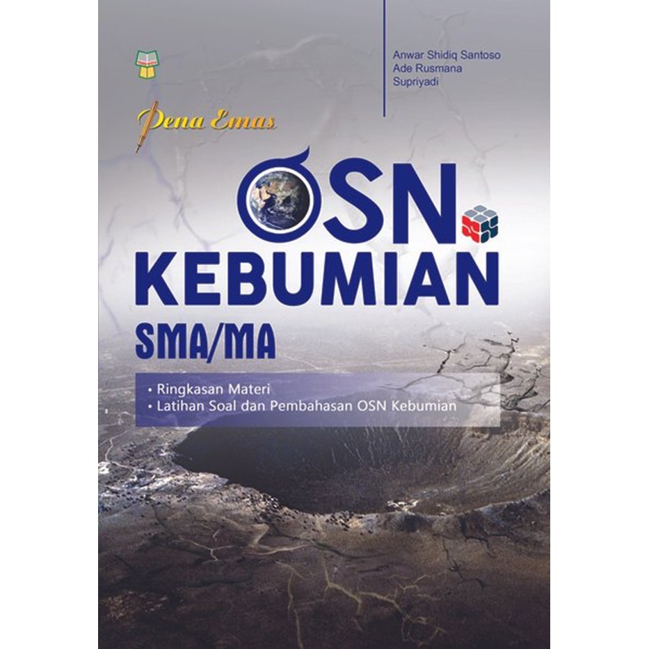 Jual Pena Emas OSN Kebumian SMA / Olimpiade Sains Nasional Kebumian ...