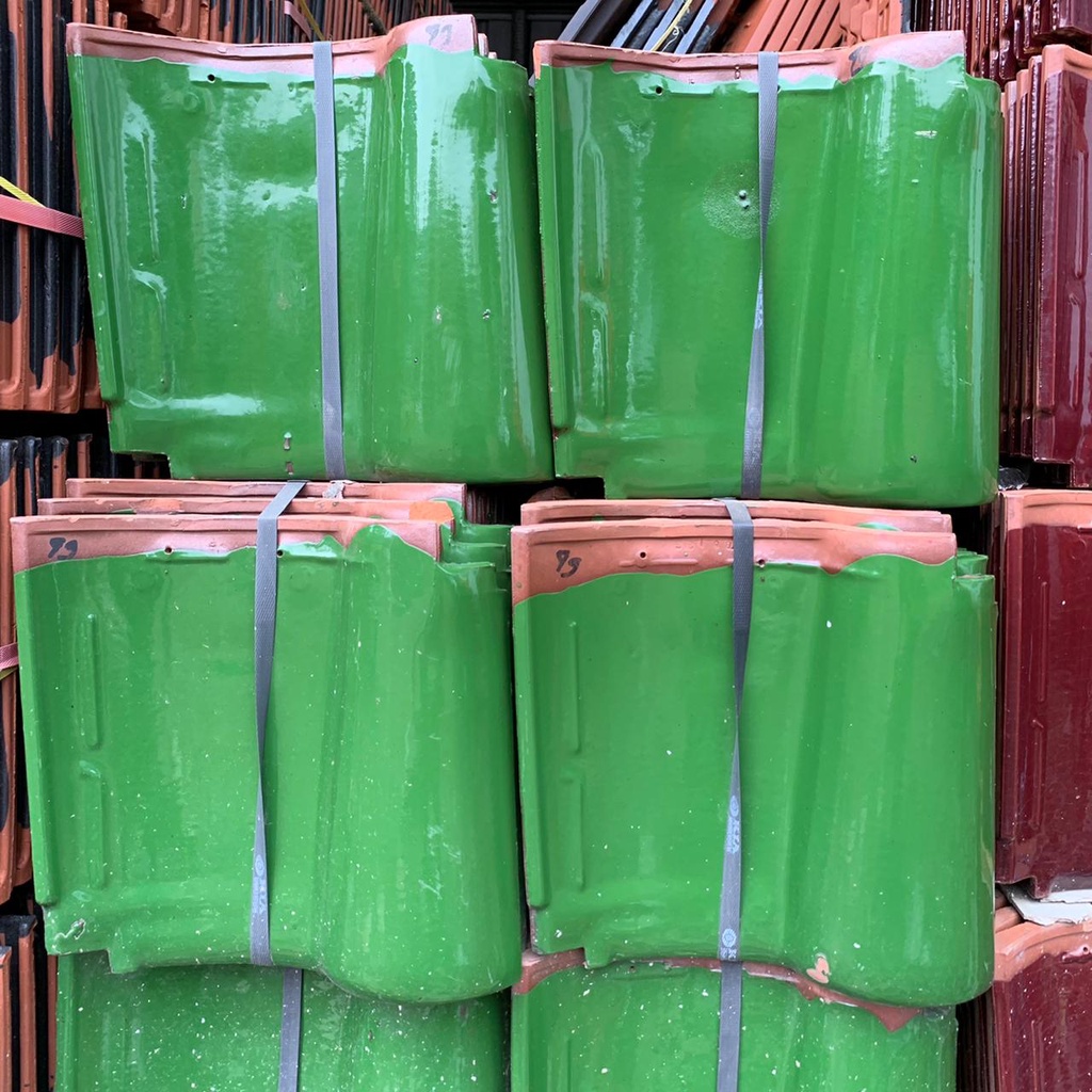 Genteng Keramik KIA Jade Green Kw 2