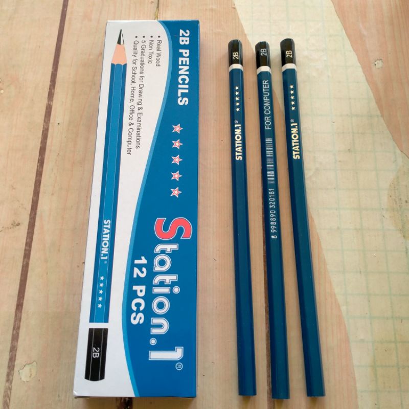 

PENSIL 2B MURAH ISI 12 / GROSIR PENSIL 2B MURAH