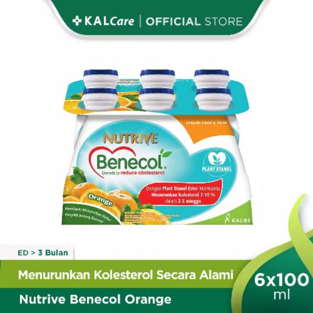 

NUTRIVE BENECOL ORANGE 6×100ML*