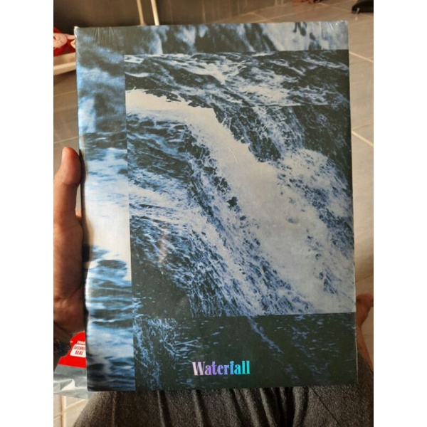 B.I Hanbin waterfall album sealed
