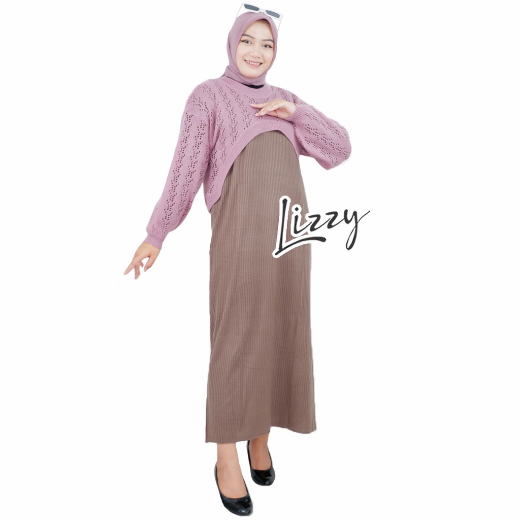 Lizzy - ONE SET FREYA PREMIUM-Burgundy - Mauve