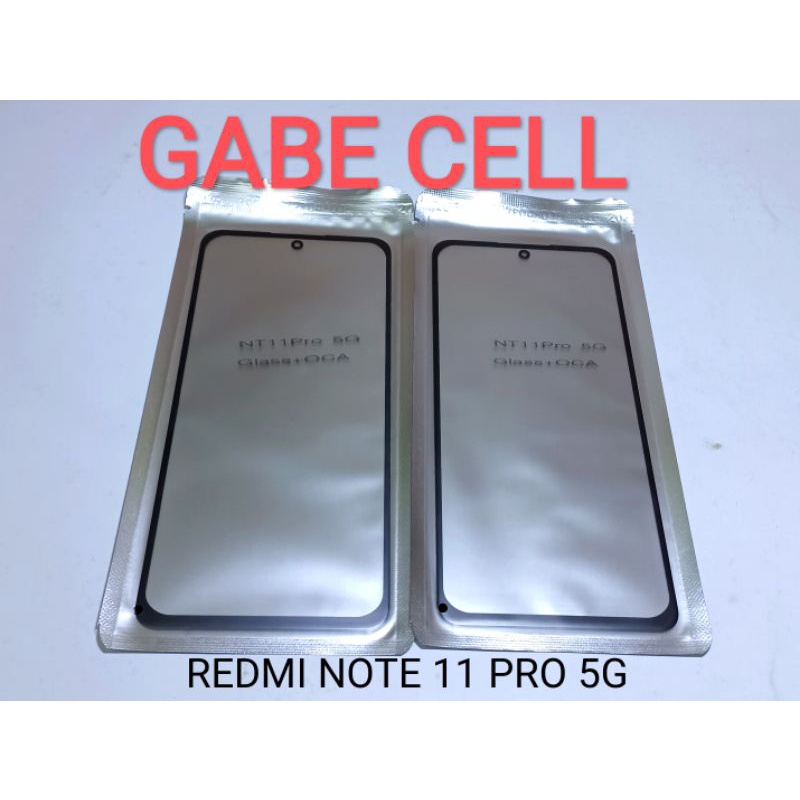 KACA DEPAN LCD+LEM OCA REDMI NOTE 11 REDMI NOTE 11 PRO 4G REDMI NOTE 11 PRO 5G