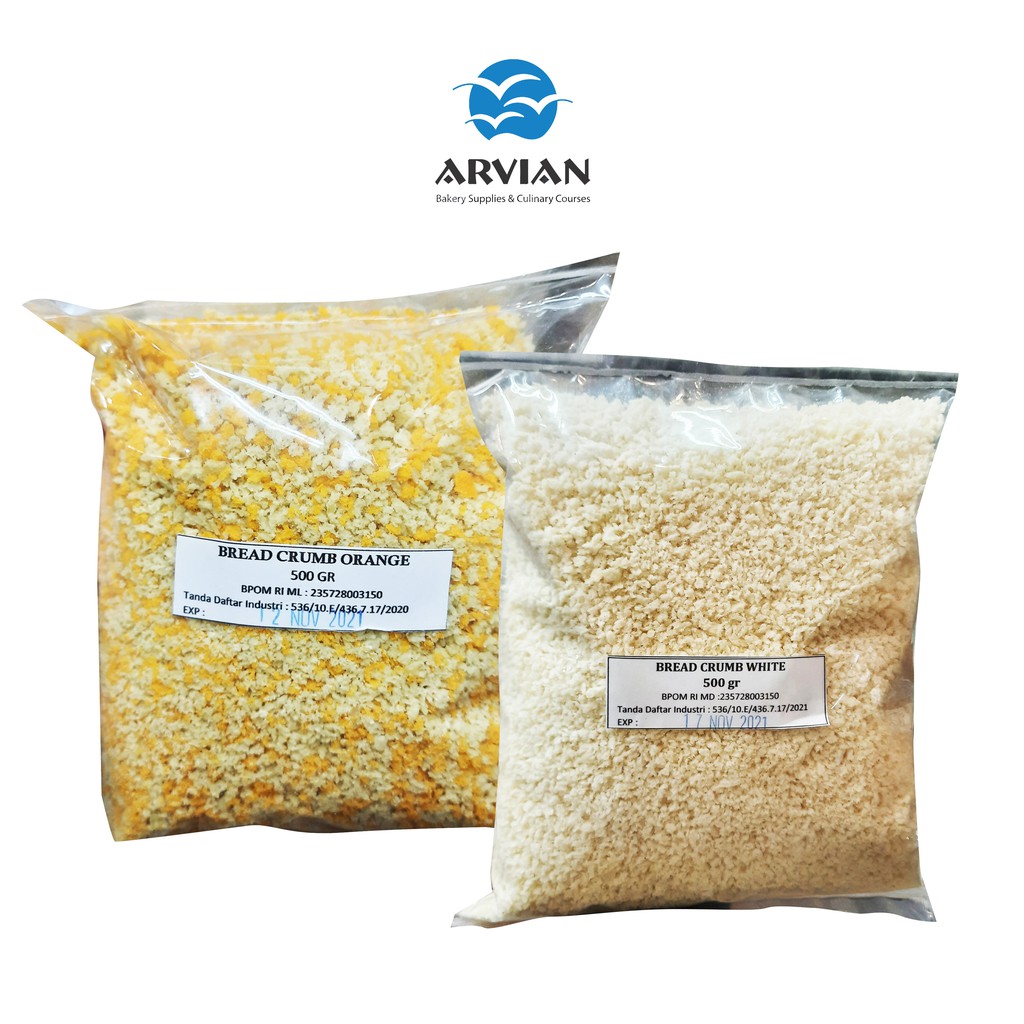 

Bread Crumb / Tepung Roti / Panir 500 gr [Instant Surabaya] - Arvian
