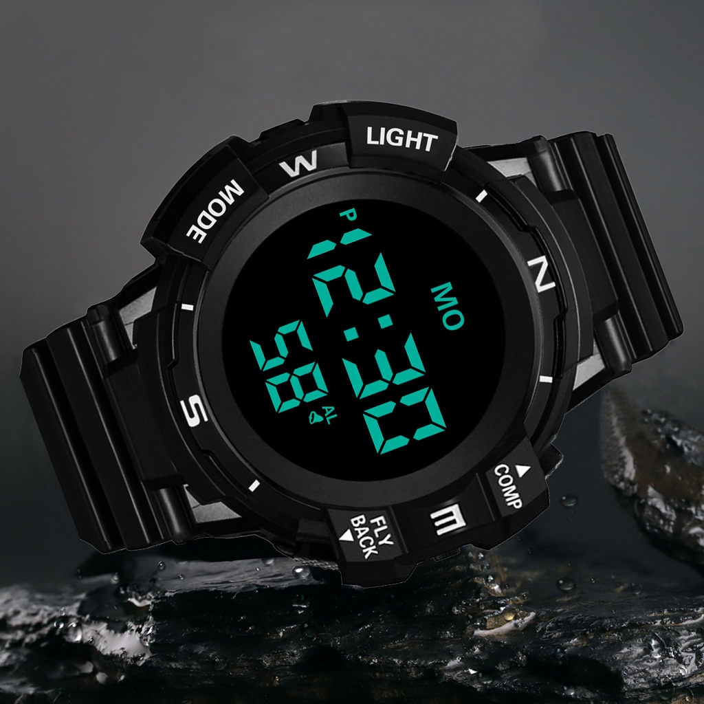 Jam Tangan Pria Digital Fashion Sporty Multifunctional Electonic /  Jam Tangan Luxury Men Digital