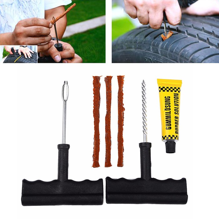 Tire Repair Kit / Alat tambal ban tubeless praktis ekonomis flexibel