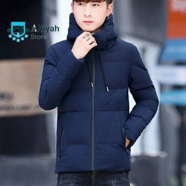  Jaket  winter jaket  tebal jaket kain  new fashion pria 