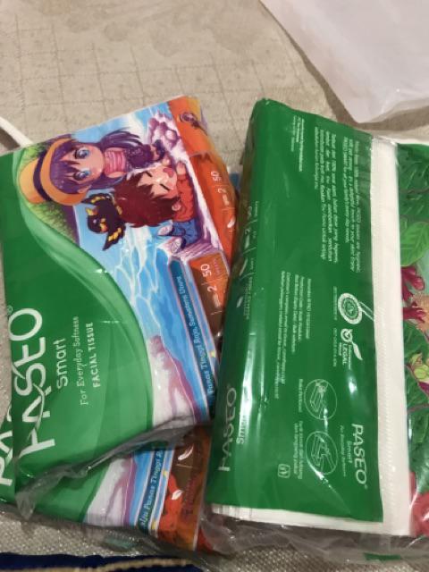 Tissue Travel Pack 2ply Paseo 50 Sheets