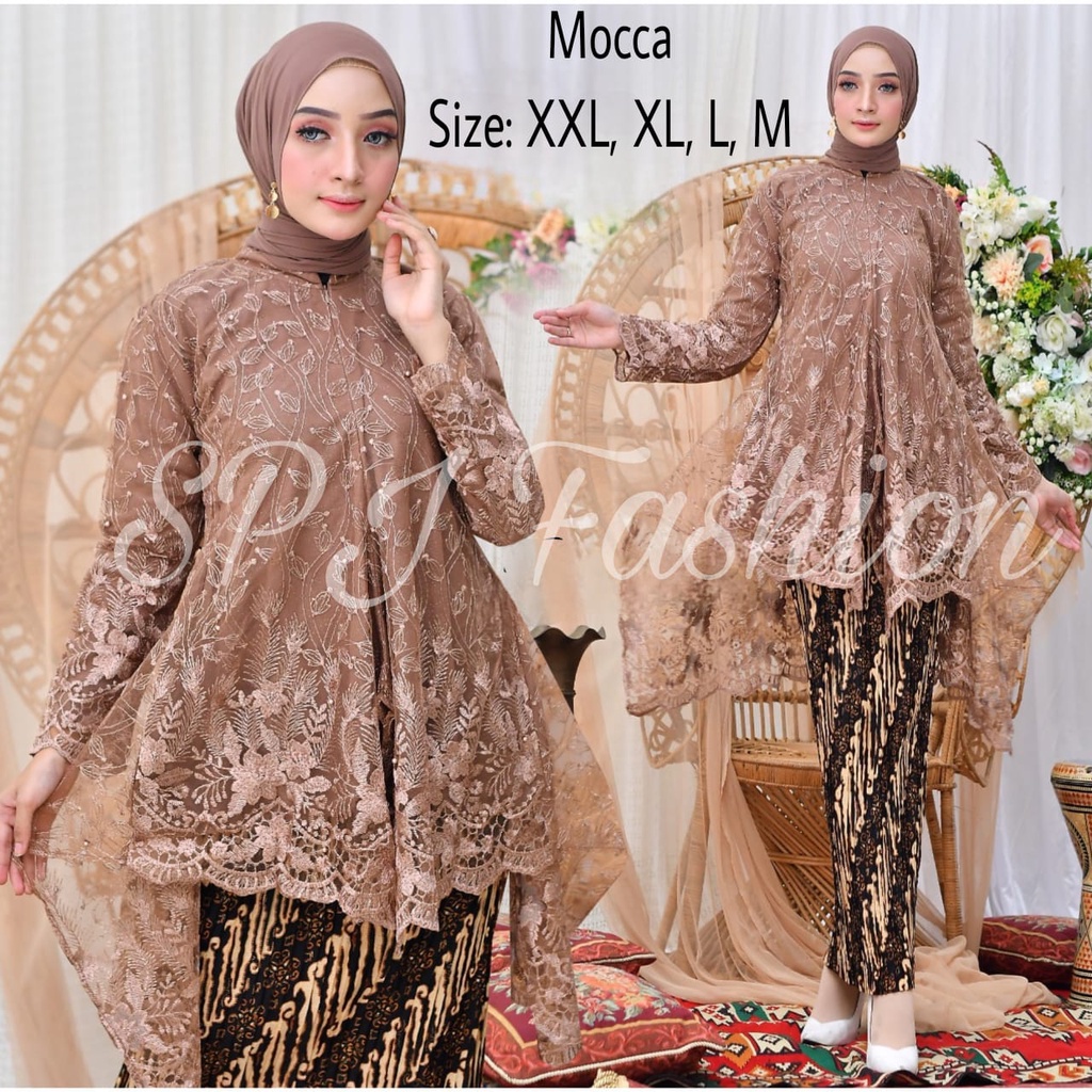 launching Set Kebaya BUSUI/Kebaya BUSUI Modern/Kebaya Tunik Tulle/kebya pesta /kebaya wisuda/kebaya modern