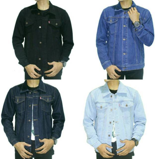  Jaket  jeans  premium jaket  denim  trucker jaket  levis 