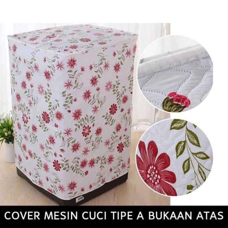 Cover Mesin Cuci BUKAAN ATAS Sarung Pembungkus Pelindung (Tipe A)