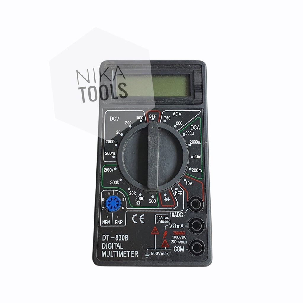 Multimeter Avometer Multitester Digital DT 830b