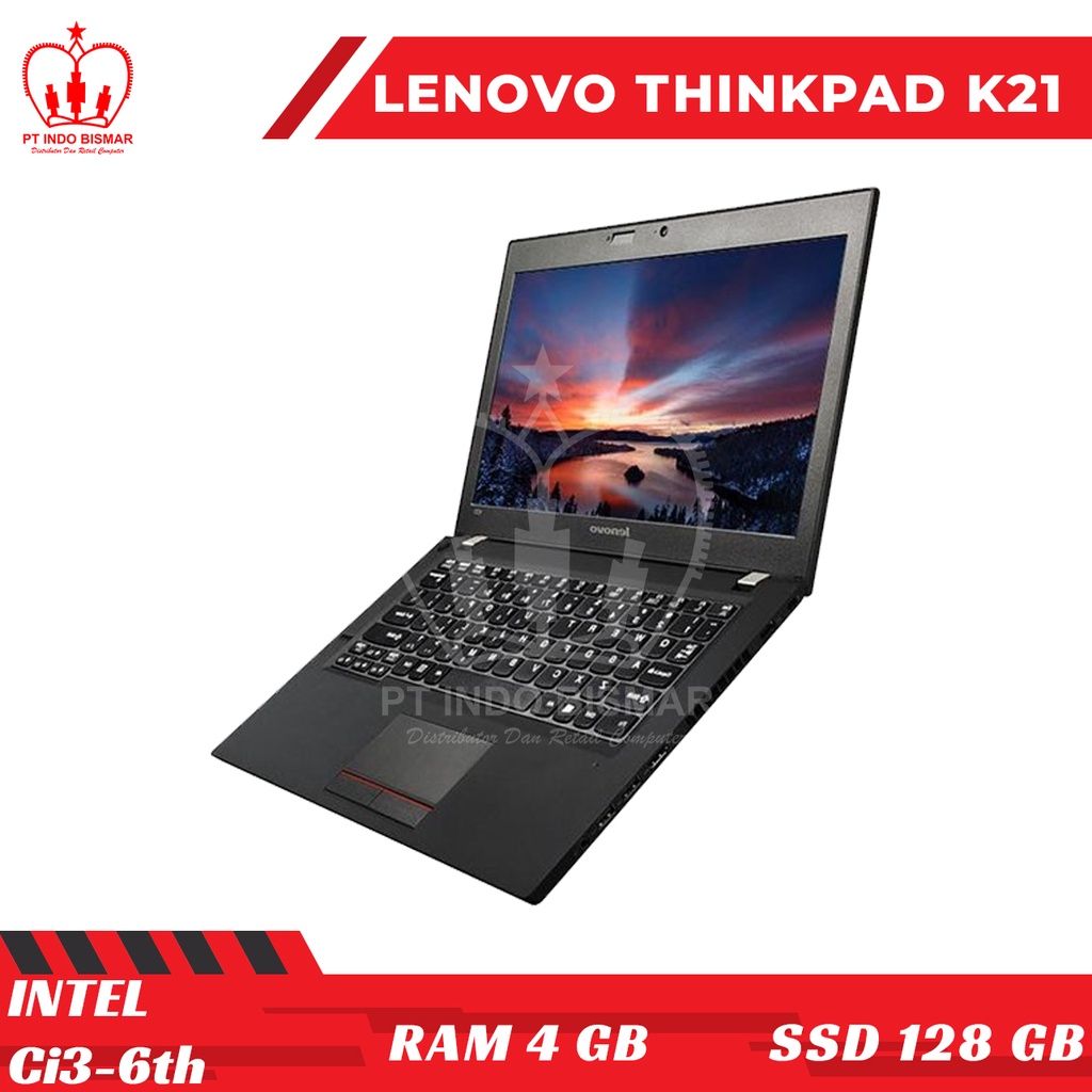 LENOVO THINKPAD K21 Intel Core i3 GEN 6 | RAM 4GB | SSD 128