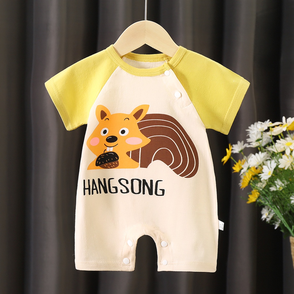 HappyOliver JUMPER IMPORT PENDEK BQ baju bayi imut lucu jumper bayi pendek import