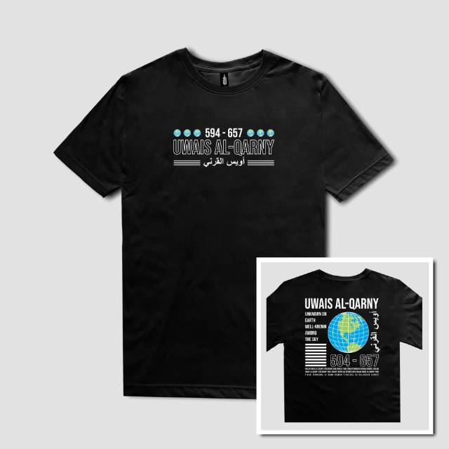 ( BISA COD ) Kaos Uwais Al qarny, kaos muslim, kaos sahabat nabi Uwais Al Qarni