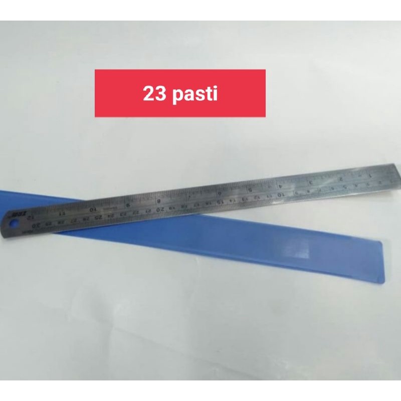 

penggaris 30 cm besi tebal