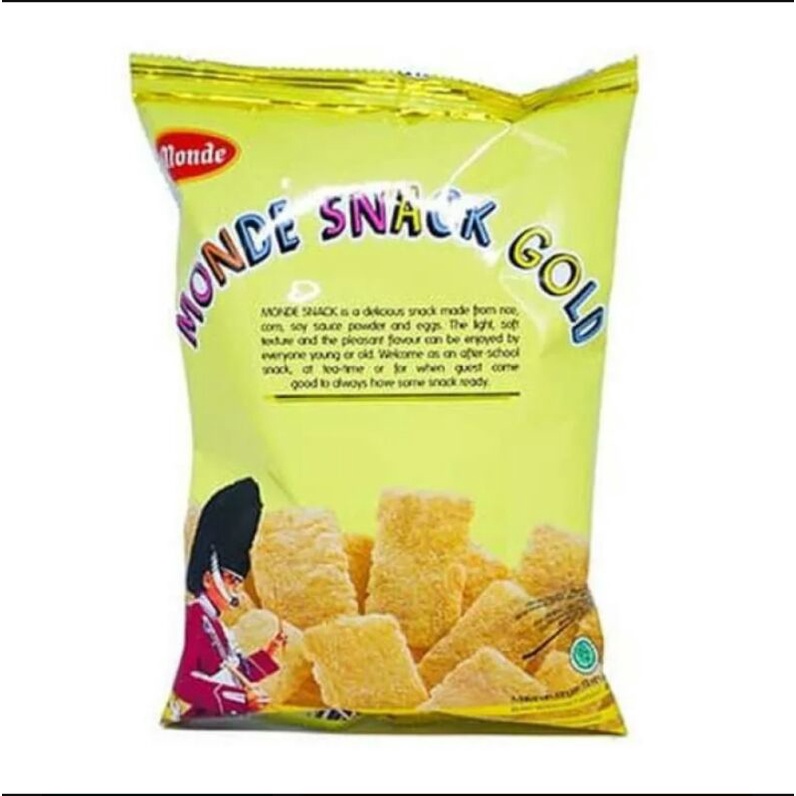 

MONDE SNACK GOLD BAKED NOT FRIED 60 gram