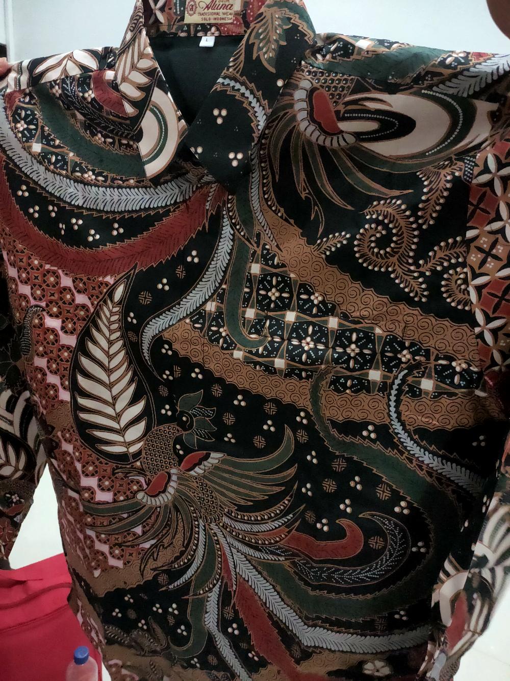 [ Bisa Cod ] Batik Premium Lengan Panjang Pria Modern Full Furing Slimfit Batik Solo Katun Premium