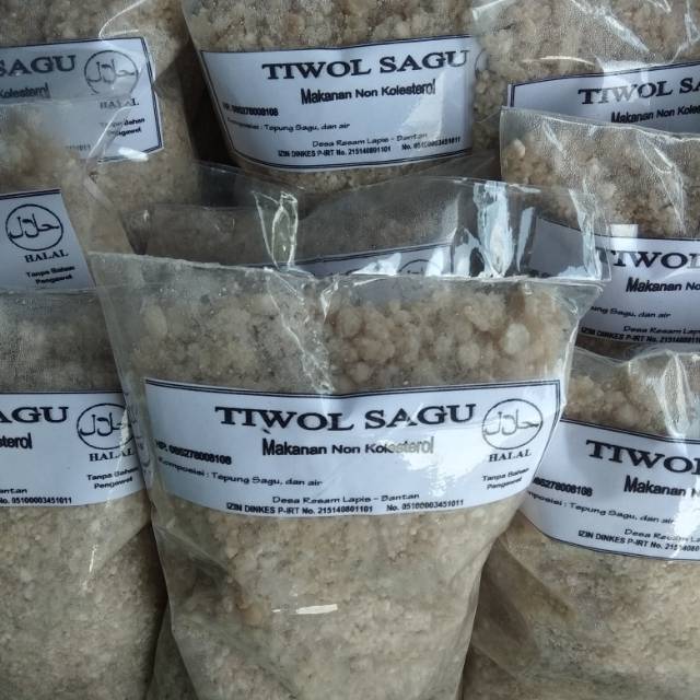 

Tiwul Sagu Khas Bengkalis Riau 500gr