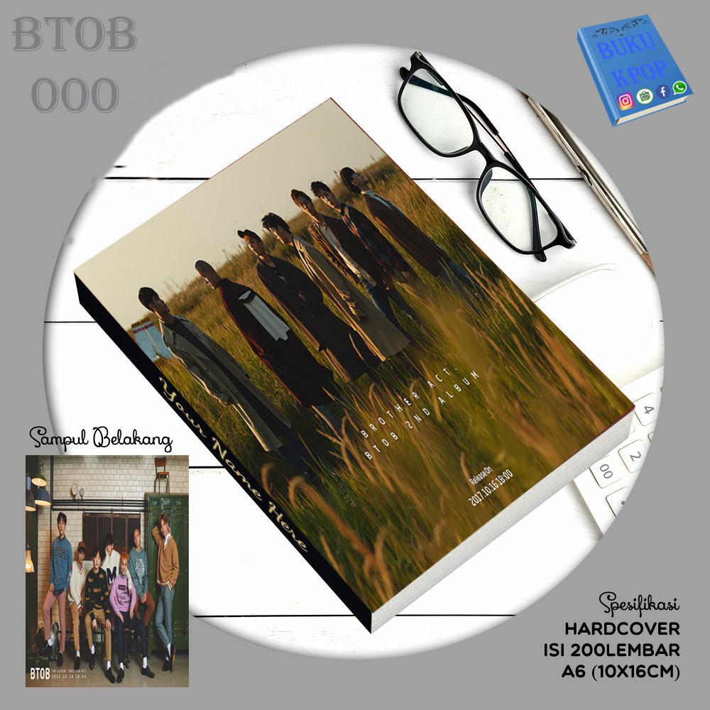 

BUKU TULIS KPOP/NOTEBOOK BTOB Missing You