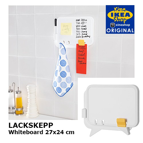 

LACKSKEPP Papan Tulis Whiteboard Portable 27x24 cm