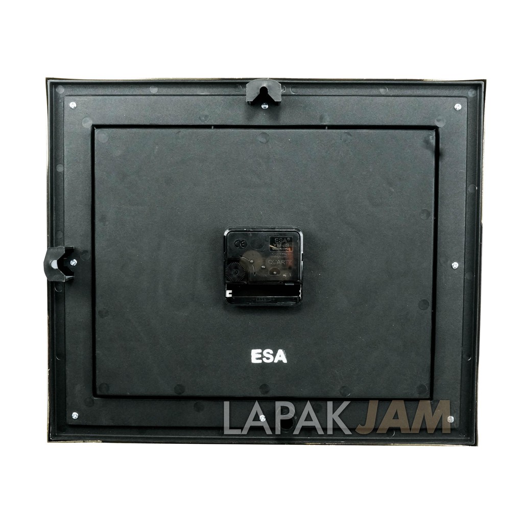 Jam Dinding Kaligrafi Unik Dekorasi Rumah Bagus Wall Clock ESA YM-3126A