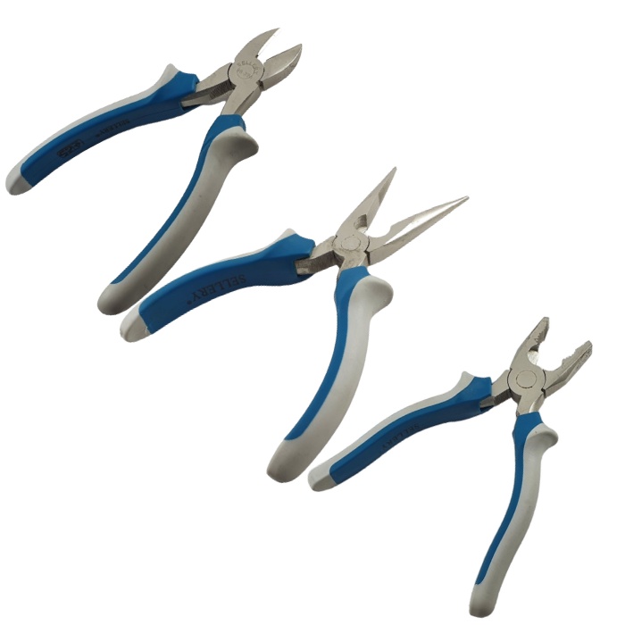 Tang Set Potong Kombinasi Lancip 6 inch Sellery 88-090 3 pcs Pliers 7inch