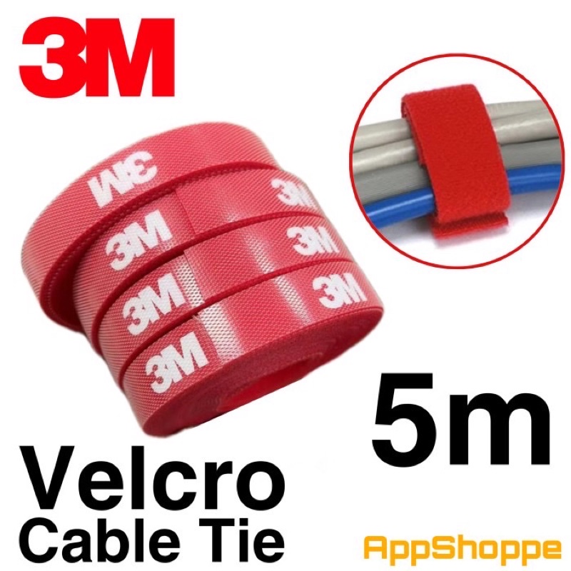 3M VELCRO CABLE TIE ORGANIZE PEREKAT KABEL KUAT Factory Direct