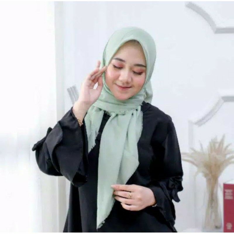 segi empat saudia rawis saudia jilbab segi empat hijab saudia rawis polos kerung segi empat katun ra