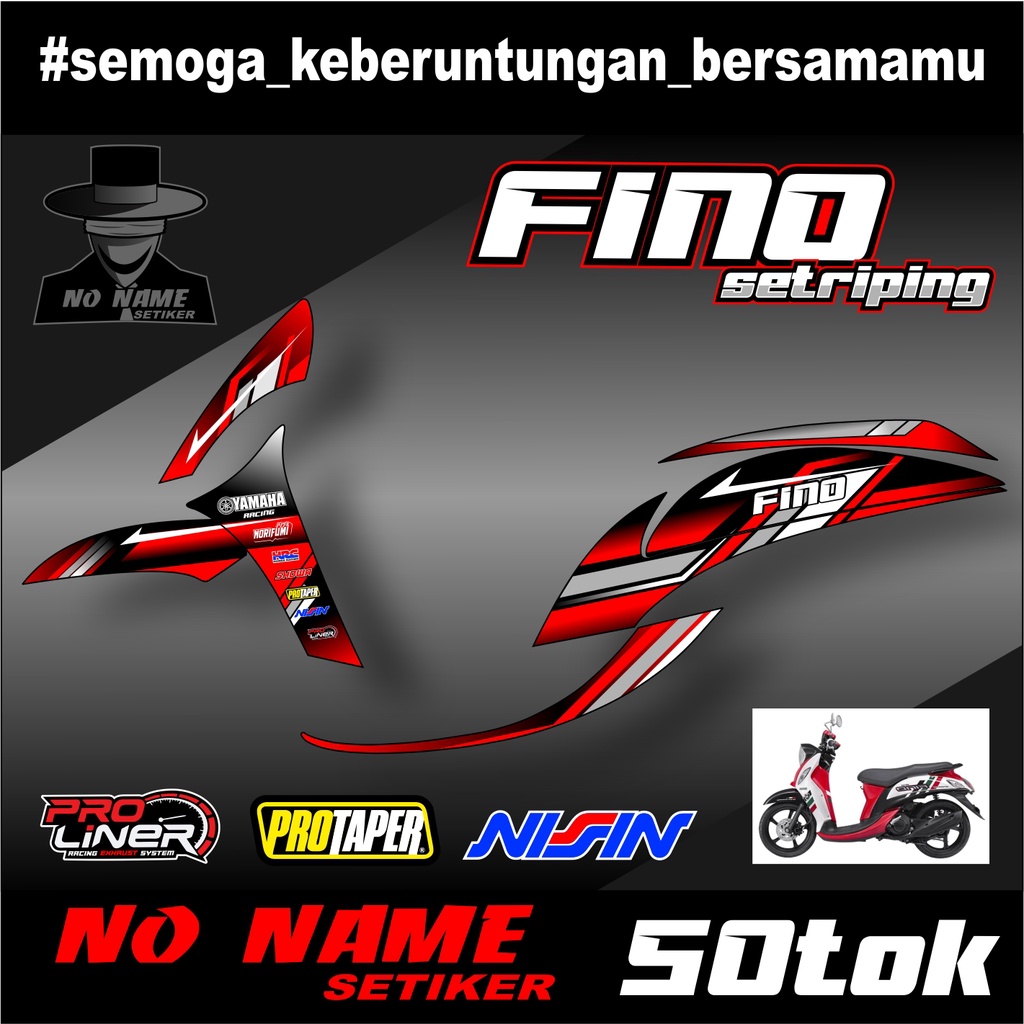 striker striping MIO FINO fi (50tok) 2014 2015 2016 setiker MIO fi