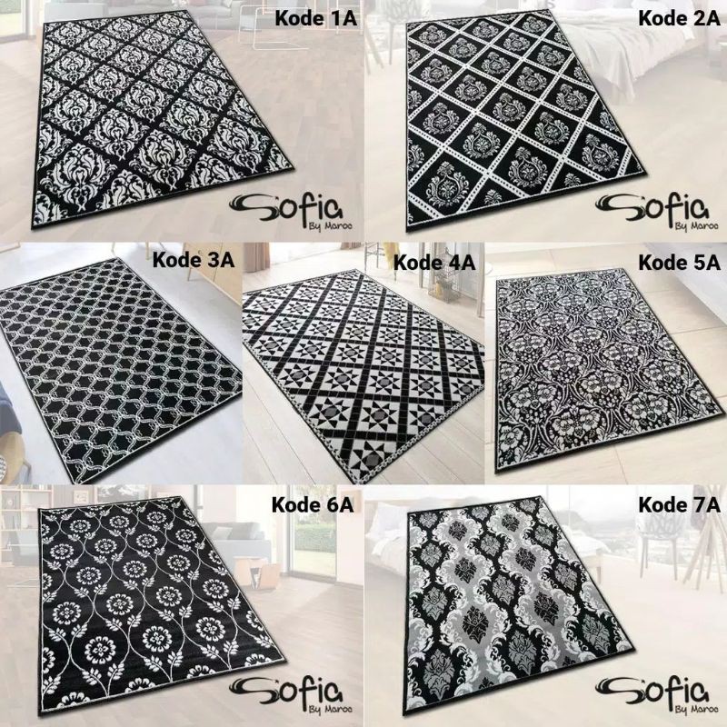 Karpet Lantai Sofia Ukuran 210x310 | Karpet Permadani | Karpet Bulu