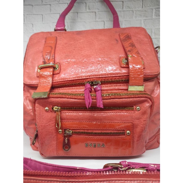 RANSEL BRERA RANSEL WANITA RANSEL KULIT PRELOVED