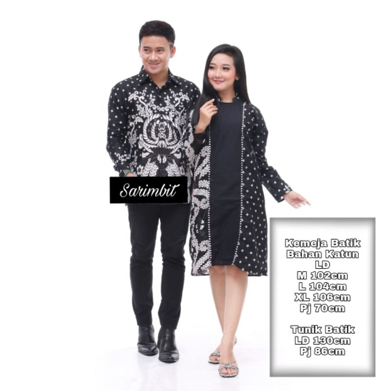 Kemeja Batik Sogan Size M L XL