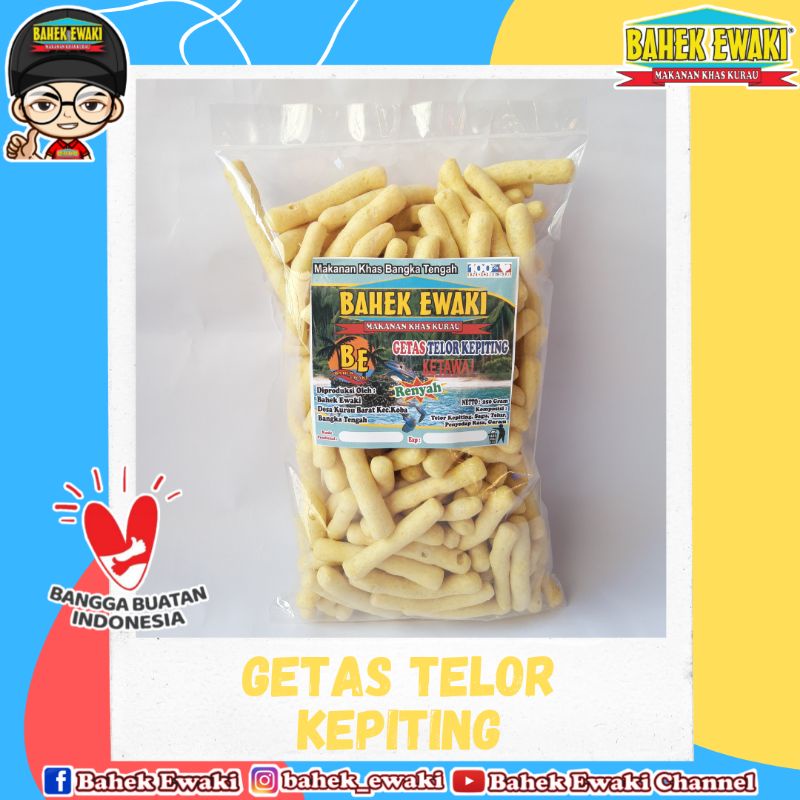 

Getas Telur Kepiting Bahek Ewaki 250 gr