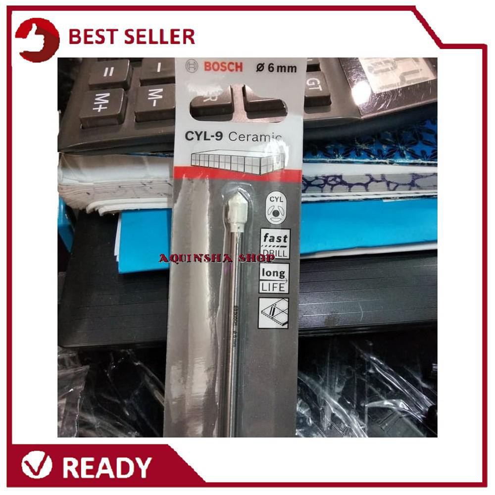 Mata Bor Kaca Bosch 6mm Mata Bor Keramik Bosch 6mm Shopee