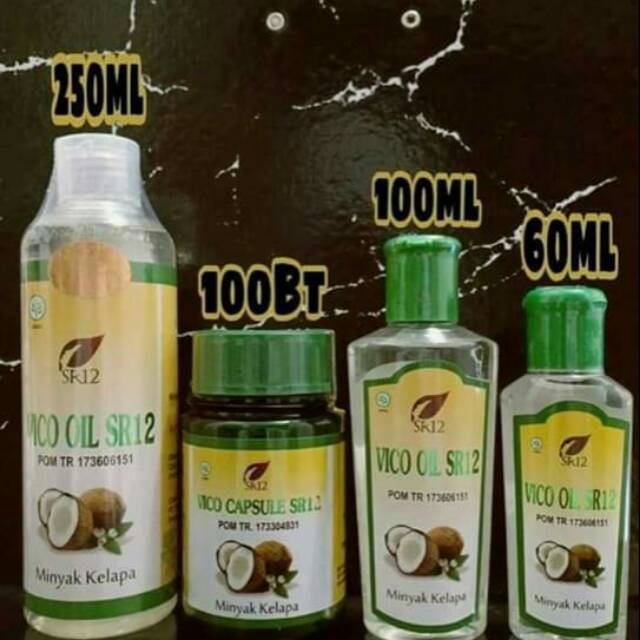 Virgin Coconut Oil (VICO) SR12