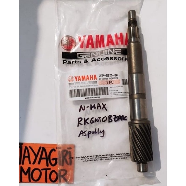 As Pully NMAX 2DP Yamaha YGP Puly Pulley Poly Puli Poli Polly Poly Gear Shaft Drive Primary Gearbox 