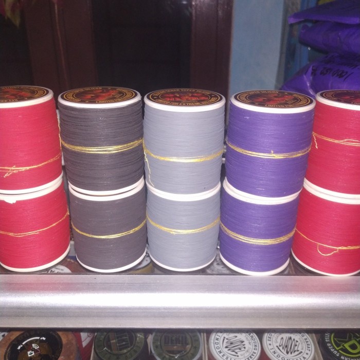 F022B0 Benang Gelasan Senar Super Silicon Tajam Cap Maung Original Sumedang Wq202Q