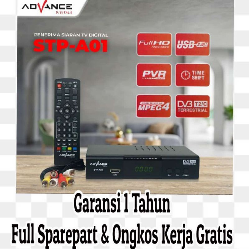 Reciver Advance Penerima signal Digital Led/Tv kotacirebon