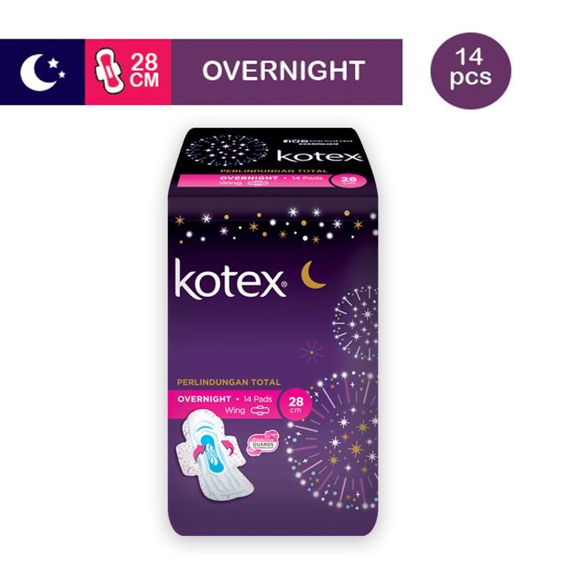 PEMBALUT KOTEX OVERNIGHT 28CM BISA COD