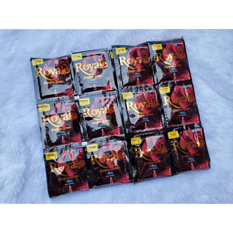Royale pewangi pakaian merah 48 sachet