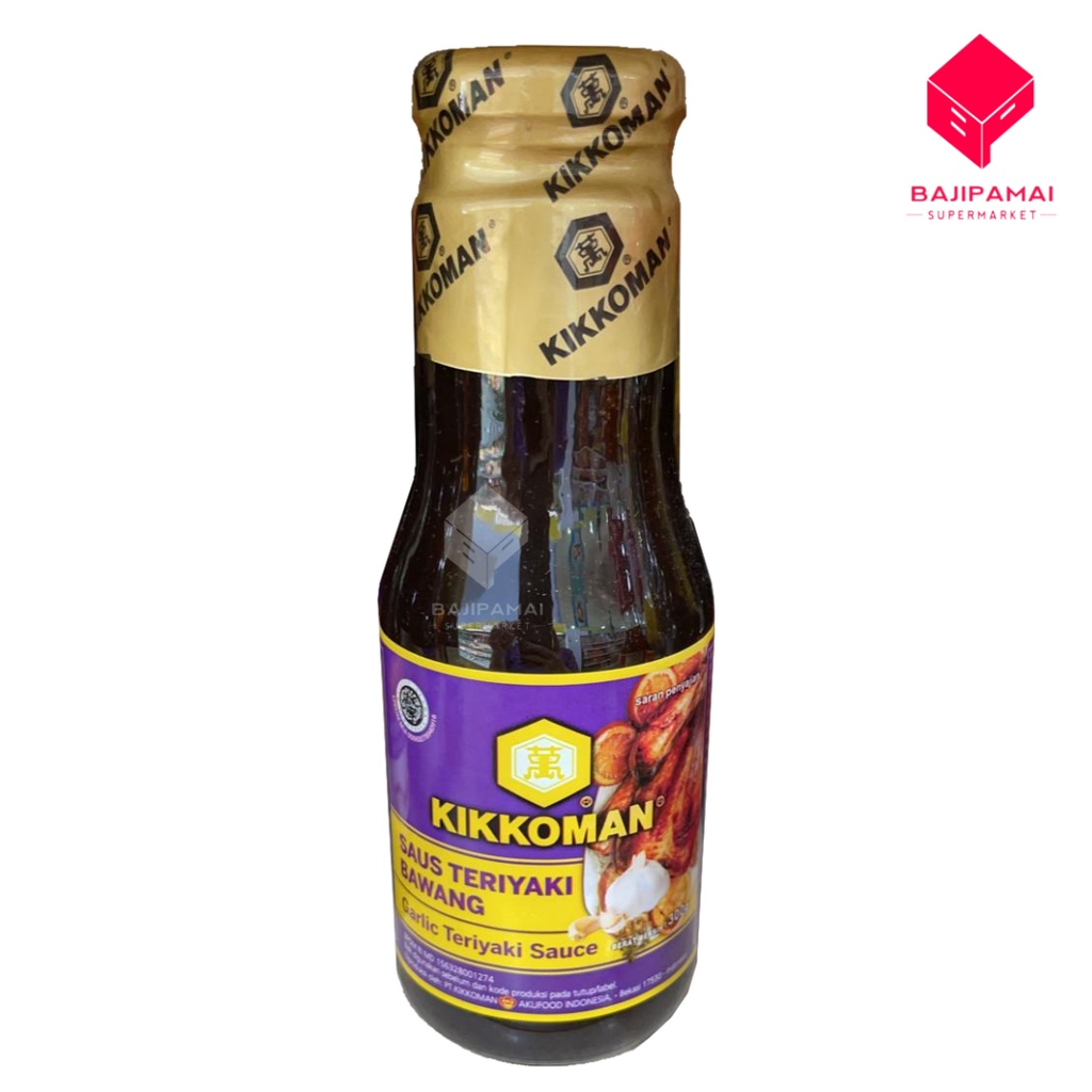 

KIKKOMAN SAUS TERIYAKI BAWANG / GARLIC TERIYAKI SAUCE 300 ML