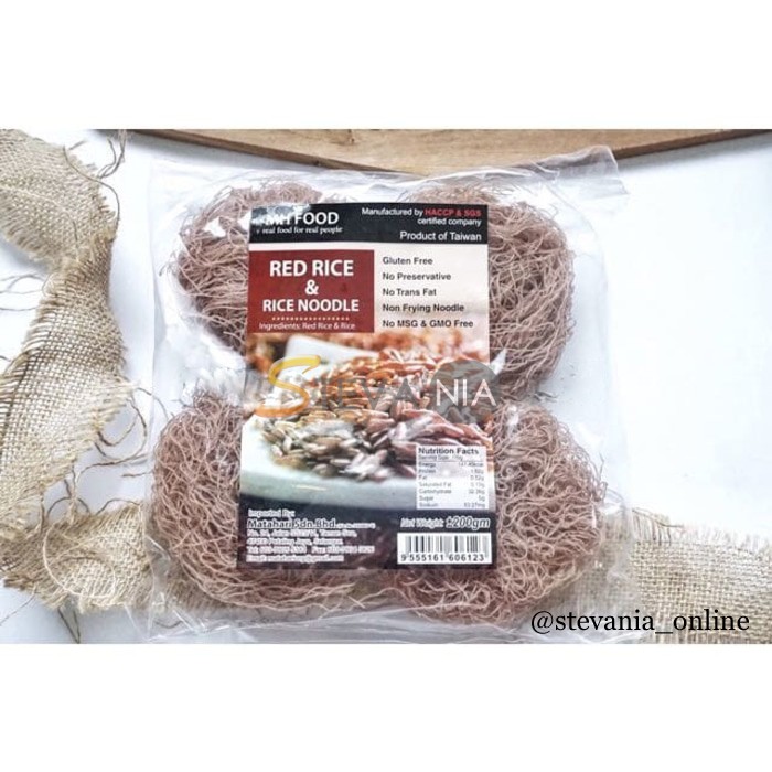 

MH Food Rice Noodle - Red Rice 200gr