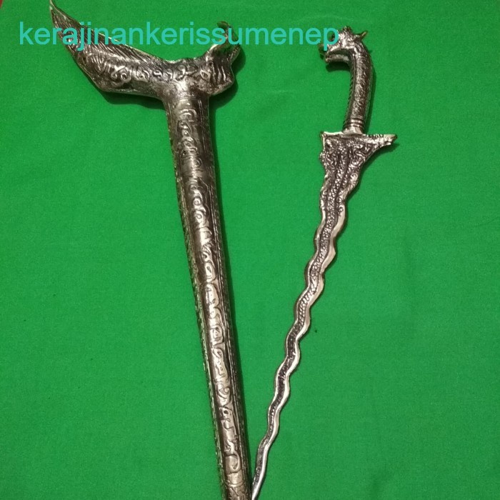 keris naga kuningan besar