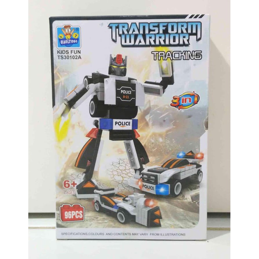 Lego Transformers Warrior Tracking 3 in 1 Bisa Jadi Robot / Mobil