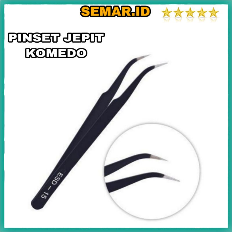 Pinset serbaguna untuk eyelash pasang bulu mata pencabut pembersih penghilang komedo