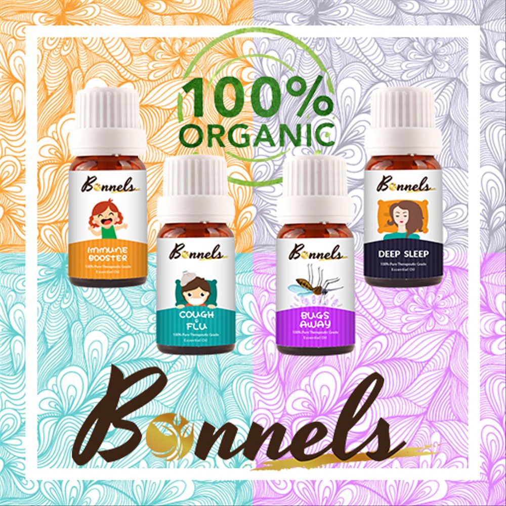 BONNELS MOSAWAY BUGS AWAY Essential Oil - Anti Nyamuk Tidur Nyenyak &amp; Aroma Therapy 100% Alami ASLI