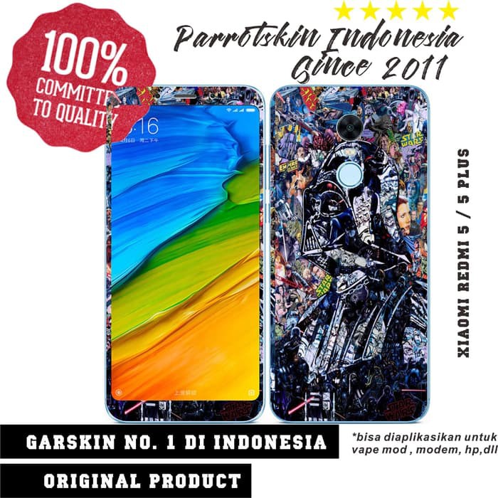 Garskin skin case Xiaomi Redmi 5 / 5 Plus Star Wars Ed free custom