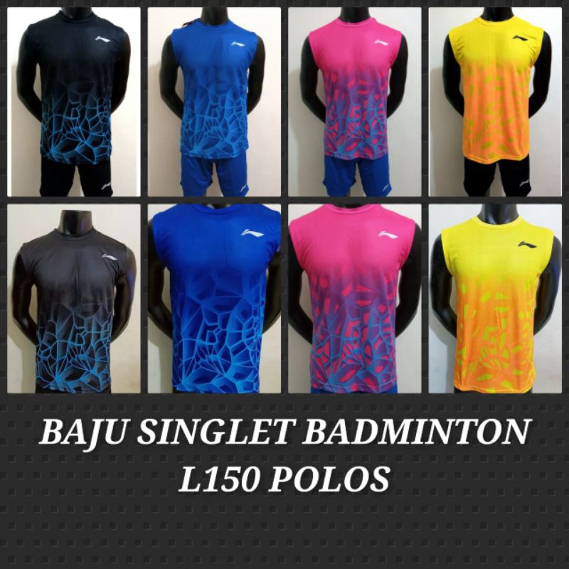 BAJU SETELAN SINGLET BADMINTON L150P LINING