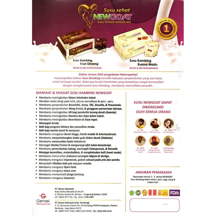 

Mitras_UB NewGOAT Susu Kambing Kopi Gingseng New Goat Kesehatan dan Stamina Asli